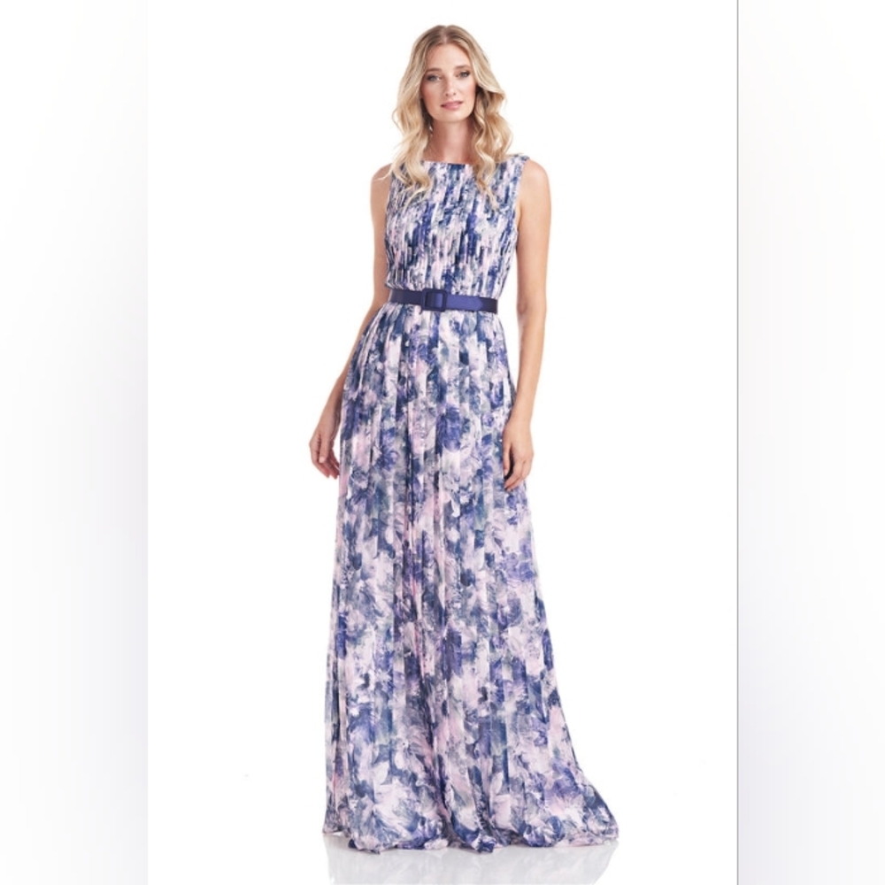 Luisa Pleated Gown